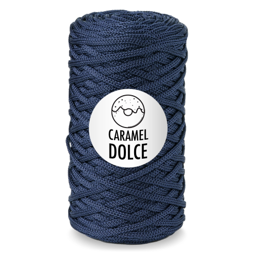 Шнур Caramel DOLCE 4 мм, 100 м., цв: ''Атлантика''